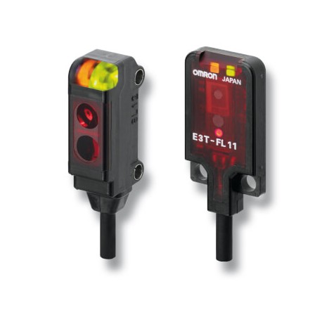 Omron E3T-ST24-M3J 0,5M E3TST24M3J05M OMRON Thumbnail 3h Basrrera 300 mm Lateral PNP Osc. 0,3 M +M8